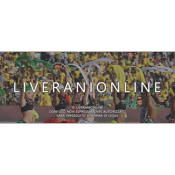 Fifa World Cup Sud Africa 2010 Match #1 Johannesburg (Soccer City Stadium) - 11.06.2010 Sud Africa-Messico Nella Foto:Coreografia /Ph.Vitez-Ag. Aldo Liverani