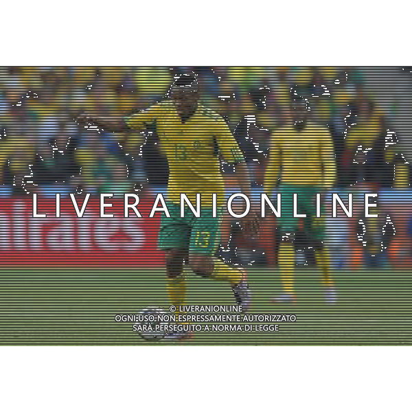 Fifa World Cup Sud Africa 2010 Match #1 Johannesburg (Soccer City Stadium) - 11.06.2010 Sud Africa-Messico Nella Foto:Dikgacoi Kagisho /Ph.Vitez-Ag. Aldo Liverani