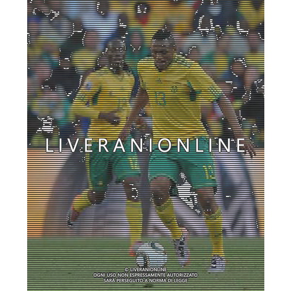 Fifa World Cup Sud Africa 2010 Match #1 Johannesburg (Soccer City Stadium) - 11.06.2010 Sud Africa-Messico Nella Foto:Dikgacoi Kagisho /Ph.Vitez-Ag. Aldo Liverani