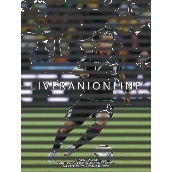 Fifa World Cup Sud Africa 2010 Match #1 Johannesburg (Soccer City Stadium) - 11.06.2010 Sud Africa-Messico Nella Foto:Dos Santos Giovani /Ph.Vitez-Ag. Aldo Liverani