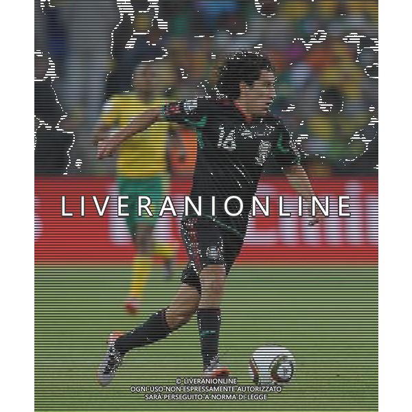 Fifa World Cup Sud Africa 2010 Match #1 Johannesburg (Soccer City Stadium) - 11.06.2010 Sud Africa-Messico Nella Foto:Juarez Efrain /Ph.Vitez-Ag. Aldo Liverani