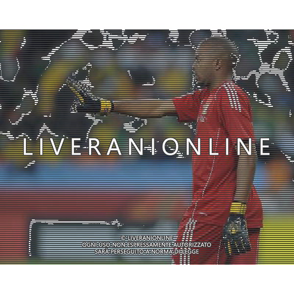 Fifa World Cup Sud Africa 2010 Match #1 Johannesburg (Soccer City Stadium) - 11.06.2010 Sud Africa-Messico Nella Foto:Khune Itumeleng /Ph.Vitez-Ag. Aldo Liverani