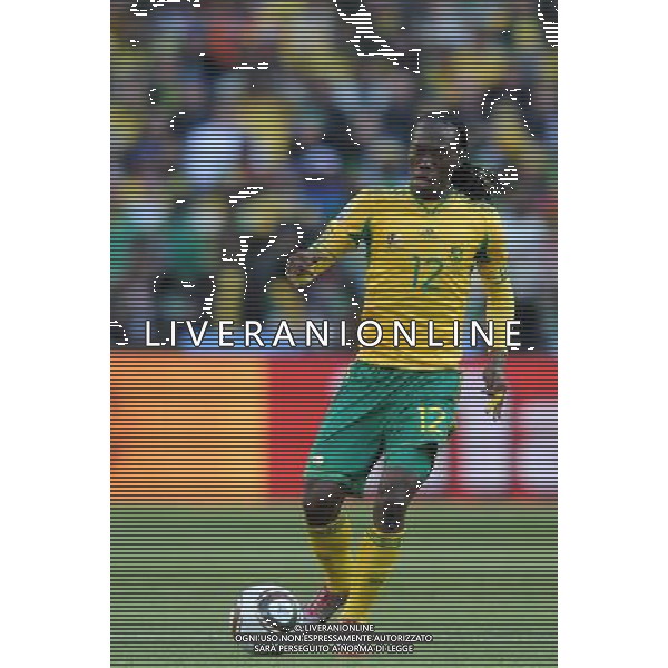 Fifa World Cup Sud Africa 2010 Match #1 Johannesburg (Soccer City Stadium) - 11.06.2010 Sud Africa-Messico Nella Foto:Letsholonyane Reneilwe /Ph.Vitez-Ag. Aldo Liverani