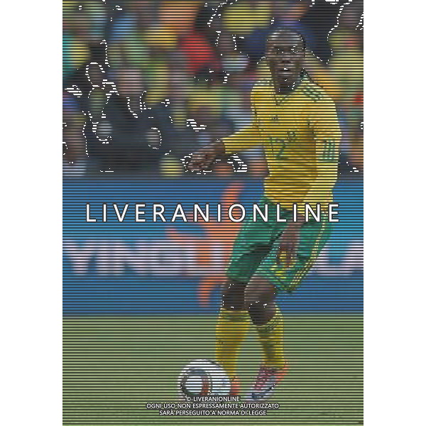 Fifa World Cup Sud Africa 2010 Match #1 Johannesburg (Soccer City Stadium) - 11.06.2010 Sud Africa-Messico Nella Foto:Letsholonyane Reneilwe /Ph.Vitez-Ag. Aldo Liverani