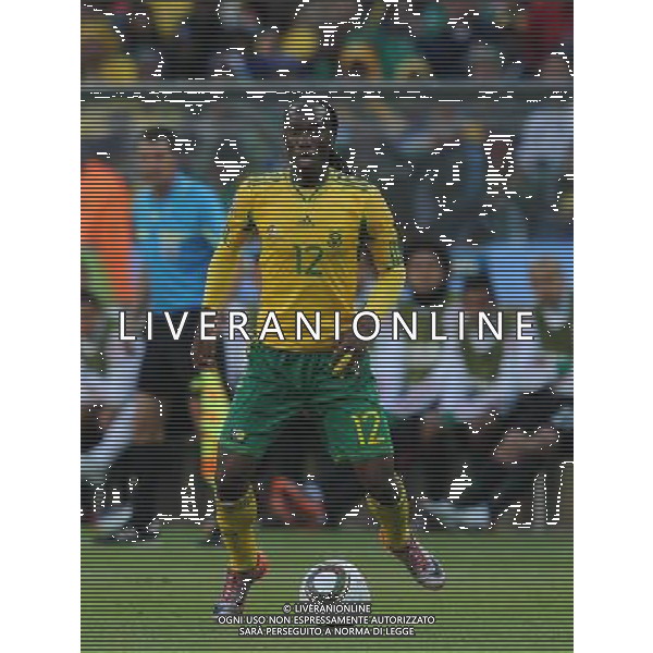 Fifa World Cup Sud Africa 2010 Match #1 Johannesburg (Soccer City Stadium) - 11.06.2010 Sud Africa-Messico Nella Foto:Letsholonyane Reneilwe /Ph.Vitez-Ag. Aldo Liverani