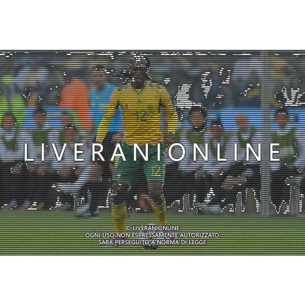 Fifa World Cup Sud Africa 2010 Match #1 Johannesburg (Soccer City Stadium) - 11.06.2010 Sud Africa-Messico Nella Foto:Letsholonyane Reneilwe /Ph.Vitez-Ag. Aldo Liverani