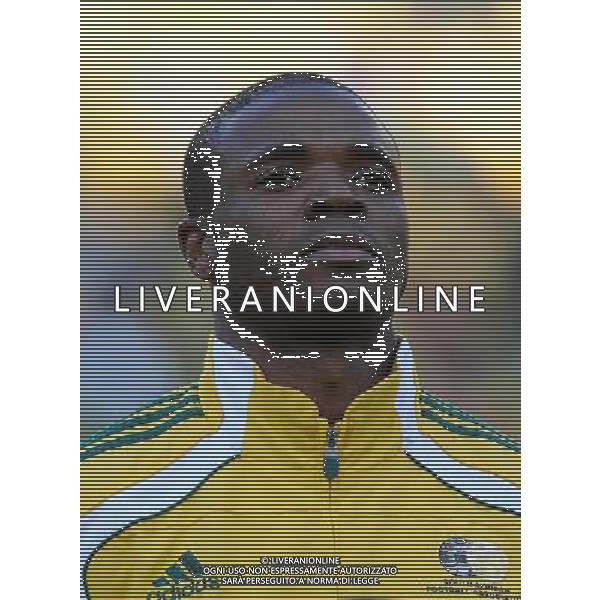 Fifa World Cup Sud Africa 2010 Match #1 Johannesburg (Soccer City Stadium) - 11.06.2010 Sud Africa-Messico Nella Foto:Mokoena Aaron /Ph.Vitez-Ag. Aldo Liverani