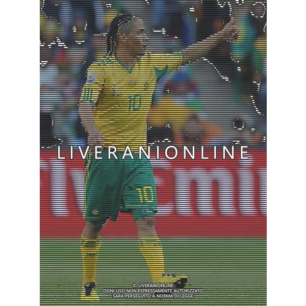 Fifa World Cup Sud Africa 2010 Match #1 Johannesburg (Soccer City Stadium) - 11.06.2010 Sud Africa-Messico Nella Foto:Pienaar Steven /Ph.Vitez-Ag. Aldo Liverani