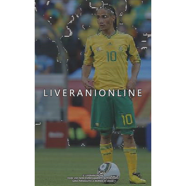 Fifa World Cup Sud Africa 2010 Match #1 Johannesburg (Soccer City Stadium) - 11.06.2010 Sud Africa-Messico Nella Foto:Pienaar Steven /Ph.Vitez-Ag. Aldo Liverani