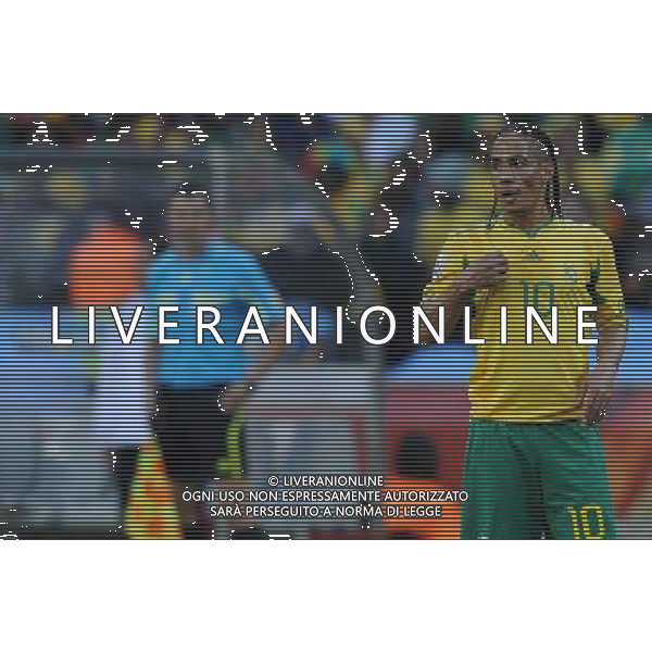 Fifa World Cup Sud Africa 2010 Match #1 Johannesburg (Soccer City Stadium) - 11.06.2010 Sud Africa-Messico Nella Foto:Pienaar Steven /Ph.Vitez-Ag. Aldo Liverani