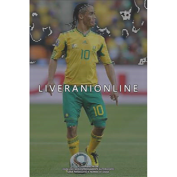 Fifa World Cup Sud Africa 2010 Match #1 Johannesburg (Soccer City Stadium) - 11.06.2010 Sud Africa-Messico Nella Foto:Pienaar Steven /Ph.Vitez-Ag. Aldo Liverani