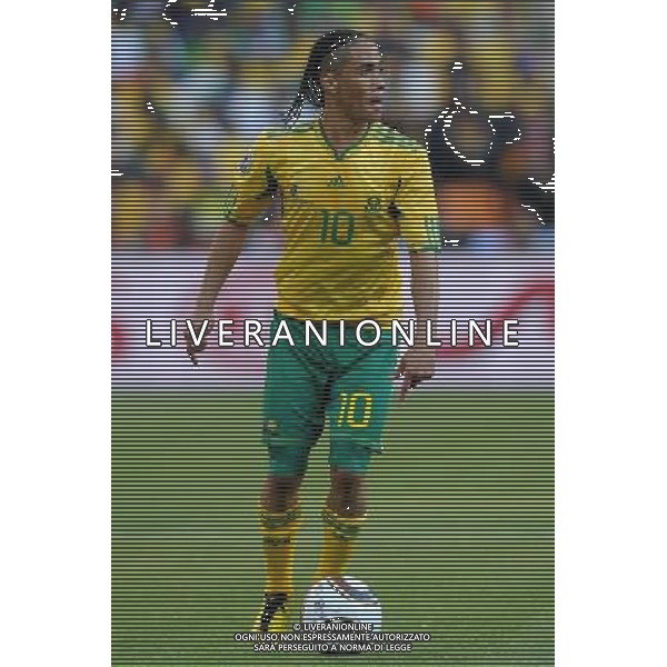 Fifa World Cup Sud Africa 2010 Match #1 Johannesburg (Soccer City Stadium) - 11.06.2010 Sud Africa-Messico Nella Foto:Pienaar Steven /Ph.Vitez-Ag. Aldo Liverani