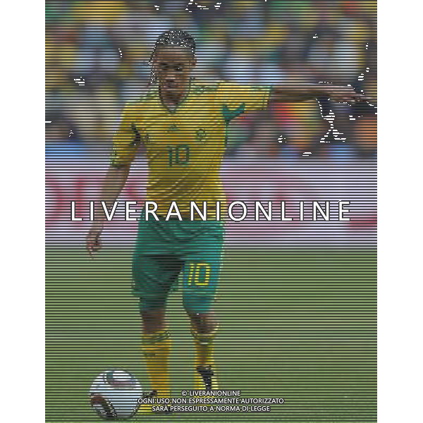 Fifa World Cup Sud Africa 2010 Match #1 Johannesburg (Soccer City Stadium) - 11.06.2010 Sud Africa-Messico Nella Foto:Pienaar Steven /Ph.Vitez-Ag. Aldo Liverani