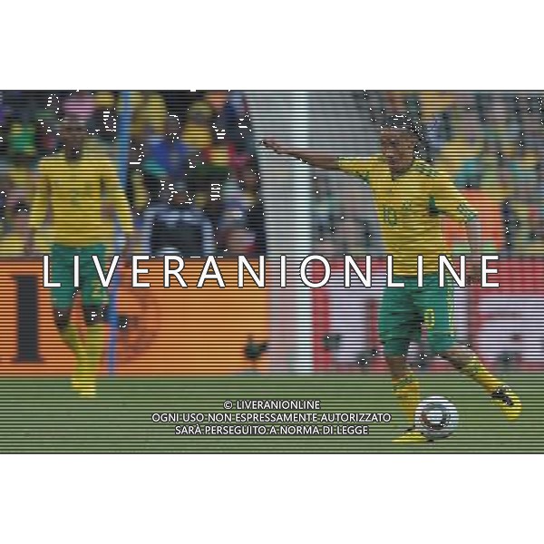 Fifa World Cup Sud Africa 2010 Match #1 Johannesburg (Soccer City Stadium) - 11.06.2010 Sud Africa-Messico Nella Foto:Pienaar Steven /Ph.Vitez-Ag. Aldo Liverani