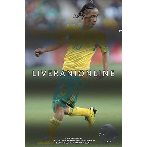 Fifa World Cup Sud Africa 2010 Match #1 Johannesburg (Soccer City Stadium) - 11.06.2010 Sud Africa-Messico Nella Foto:Pienaar Steven /Ph.Vitez-Ag. Aldo Liverani