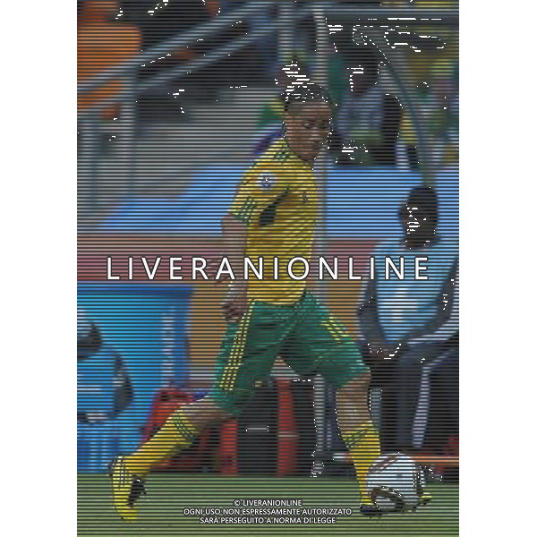 Fifa World Cup Sud Africa 2010 Match #1 Johannesburg (Soccer City Stadium) - 11.06.2010 Sud Africa-Messico Nella Foto:Pienaar Steven /Ph.Vitez-Ag. Aldo Liverani