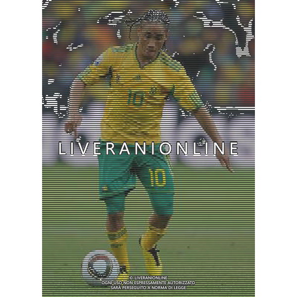 Fifa World Cup Sud Africa 2010 Match #1 Johannesburg (Soccer City Stadium) - 11.06.2010 Sud Africa-Messico Nella Foto:Pienaar Steven /Ph.Vitez-Ag. Aldo Liverani