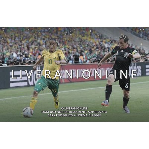 Fifa World Cup Sud Africa 2010 Match #1 Johannesburg (Soccer City Stadium) - 11.06.2010 Sud Africa-Messico Nella Foto:Pienaar Steven /Ph.Vitez-Ag. Aldo Liverani