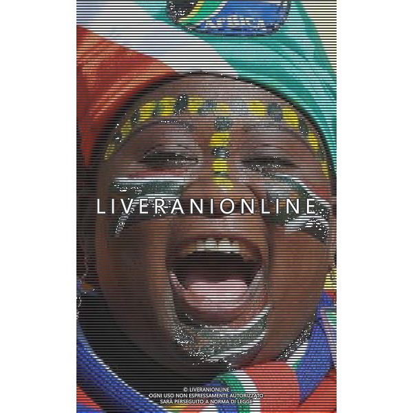 Fifa World Cup Sud Africa 2010 Match #1 Johannesburg (Soccer City Stadium) - 11.06.2010 Sud Africa-Messico Nella Foto:Tifosi /Ph.Vitez-Ag. Aldo Liverani