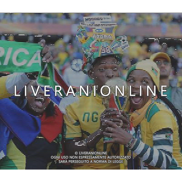 Fifa World Cup Sud Africa 2010 Match #1 Johannesburg (Soccer City Stadium) - 11.06.2010 Sud Africa-Messico Nella Foto:Tifosi /Ph.Vitez-Ag. Aldo Liverani