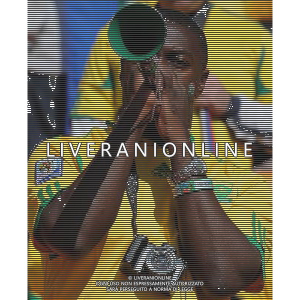 Fifa World Cup Sud Africa 2010 Match #1 Johannesburg (Soccer City Stadium) - 11.06.2010 Sud Africa-Messico Nella Foto:Tifosi /Ph.Vitez-Ag. Aldo Liverani