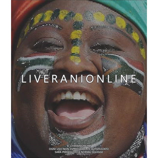 Fifa World Cup Sud Africa 2010 Match #1 Johannesburg (Soccer City Stadium) - 11.06.2010 Sud Africa-Messico Nella Foto:Tifosi /Ph.Vitez-Ag. Aldo Liverani