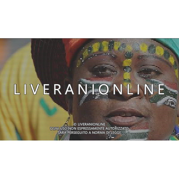 Fifa World Cup Sud Africa 2010 Match #1 Johannesburg (Soccer City Stadium) - 11.06.2010 Sud Africa-Messico Nella Foto:Tifosi /Ph.Vitez-Ag. Aldo Liverani