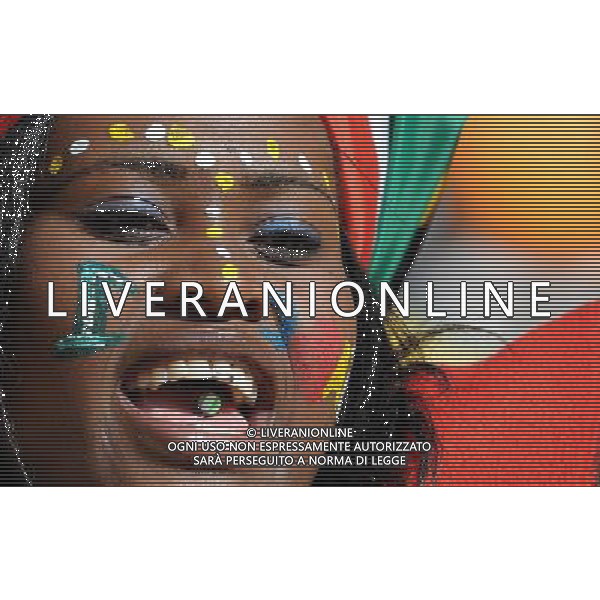 Fifa World Cup Sud Africa 2010 Match #1 Johannesburg (Soccer City Stadium) - 11.06.2010 Sud Africa-Messico Nella Foto:Tifosi /Ph.Vitez-Ag. Aldo Liverani