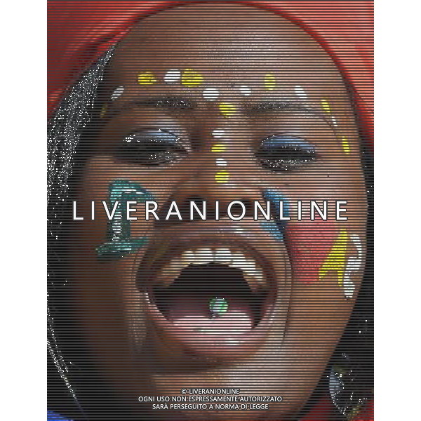 Fifa World Cup Sud Africa 2010 Match #1 Johannesburg (Soccer City Stadium) - 11.06.2010 Sud Africa-Messico Nella Foto:Tifosi /Ph.Vitez-Ag. Aldo Liverani