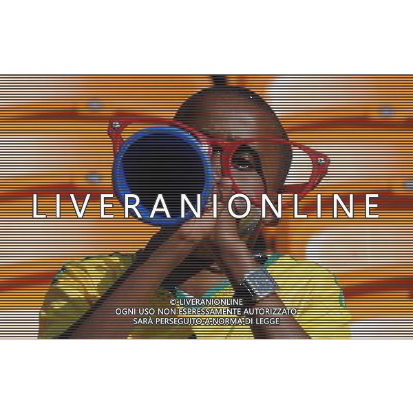 Fifa World Cup Sud Africa 2010 Match #1 Johannesburg (Soccer City Stadium) - 11.06.2010 Sud Africa-Messico Nella Foto:Tifosi /Ph.Vitez-Ag. Aldo Liverani