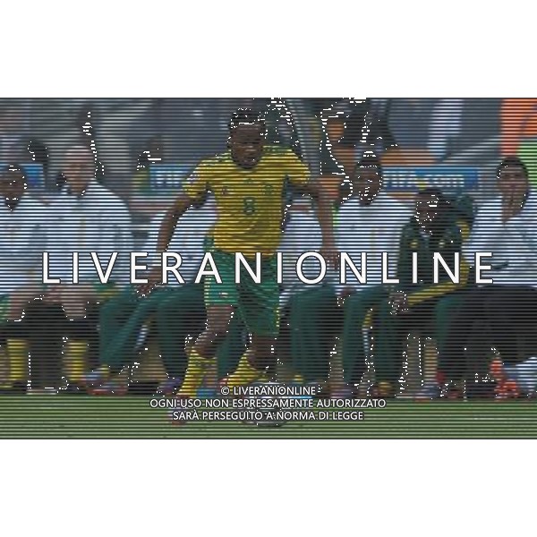 Fifa World Cup Sud Africa 2010 Match #1 Johannesburg (Soccer City Stadium) - 11.06.2010 Sud Africa-Messico Nella Foto:Tshabalala Siphiwe /Ph.Vitez-Ag. Aldo Liverani