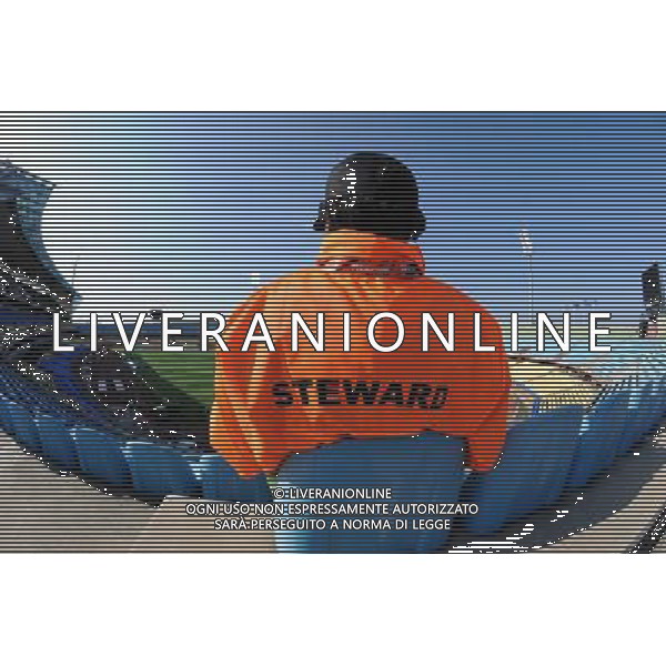 Fifa World Cup Sud Africa 2010 Match #5 Rustenburg (Royal Bafokeng Stadium) - 12.06.2010 Inghilterra-USA Nella Foto:Steward al Royal Bafokeng Stadium di Rustenburg /Ph.Vitez-Ag. Aldo Liverani