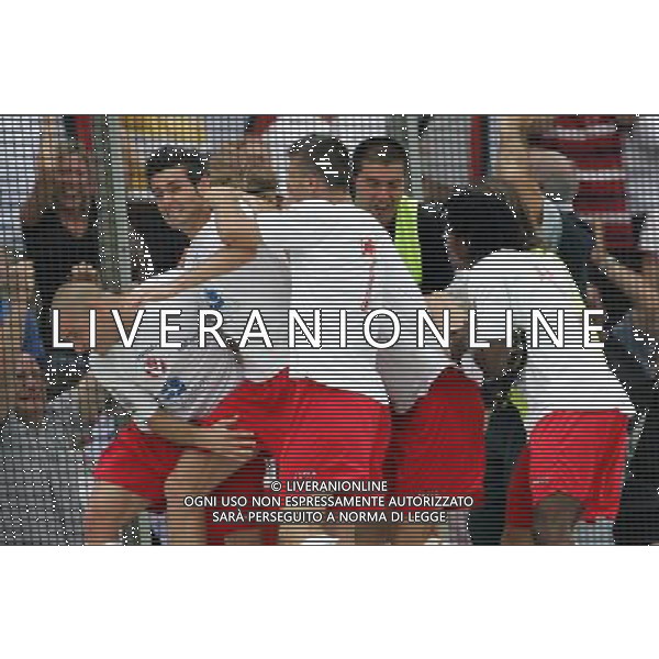 VARESE-CREMONESE PLAY-OFF DI RITORNO 13/06/2010 NELLA FOTO esultanza buzzegoli daniele FOTO MARCO LUZZANI-AG ALDO LIVERANI