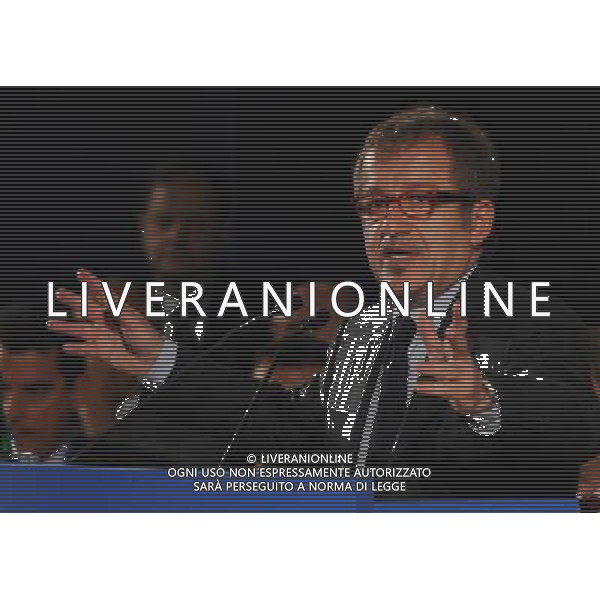 MILANO 14/6/2010 AUDITORIUM DEL CONSERVATORIO VIA CONSERVATORIO ASSEMBLEA ASSOLOMBARDA 2010 NELLA FOTO ROBERTO MARONI MINISTRO DELL\' INTERNO FOTO ROMANO/AG ALDO LIVERANI