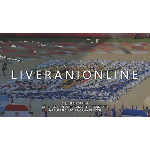 (100611) -- JOHANNESBURG, June 11, 2010 () -- Picture taken on June 11, 2010 shows the opening ceremony of the 2010 FIFA World Cup at Soccer City stadium in Soweto, suburban Johannesburg. (/Xu Suhui) (ly) ©Photoshot/Agenzia Aldo Liverani Sas - ITALY ONLY: CERIMONIA D\'INAUGURAZIONE E APERTURA DEL FIFA WORLD CUP CAMPIONATI MONDIALI SUD AFRICA 2010