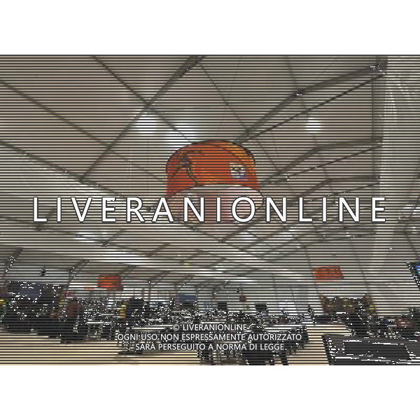 (100611) -- JOHANNESBURG, June 11, 2010 () -- The picture shows the interior view of the press center in the Soccer City stadium in Johannesburg, South Africa, June 11, 2010. The opening ceremony of the 2010 FIFA football World Cup will be held in Johannesburg on June 11. (/Xu Suhui)(txy/) ©Photoshot/Agenzia Aldo Liverani Sas - ITALY ONLY: CERIMONIA D\'INAUGURAZIONE E APERTURA DEL FIFA WORLD CUP CAMPIONATI MONDIALI SUD AFRICA 2010