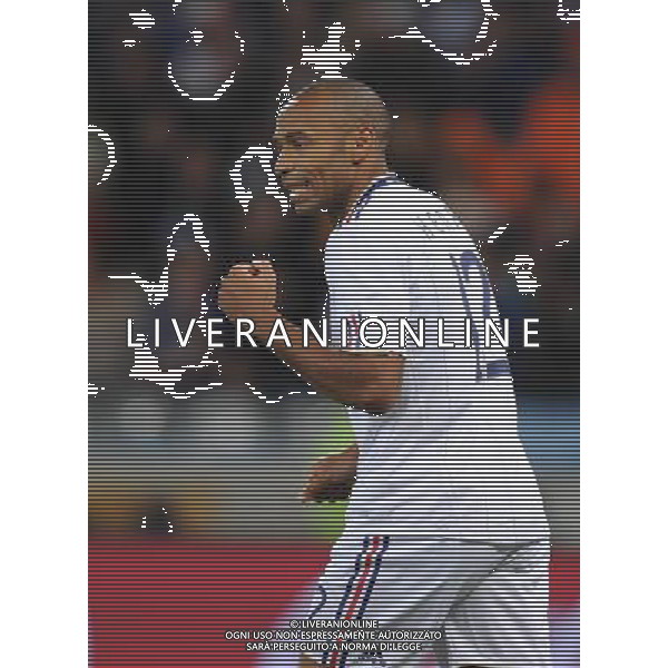 (100612) -- CAPE TOWN, June 12, 2010 () -- Thierry Henry of France reacts during a Group A match of the 2010 FIFA World Cup against Uruguay at Green Point stadium in Cape Town, South Africa, on June 11, 2010. The match ended with a 0-0 draw. (/Yang Lei) (kh) ©Photoshot/Agenzia Aldo Liverani Sas - ITALY ONLY - FRANCIA - URUGUAY FIFA WORLD CUP CAMPIONATI MONDIALI SUD AFRICA 2010