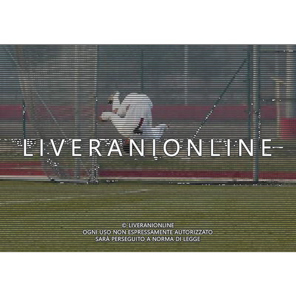 BRESSO (MI) 27/1/2004 INTER-SALERNITANA COPPA ITALIA PRIMAVERA 2003/2004 NELLA FOTO LA CAPRIOLA DEL GIOCATORE DELLA SALERNITANA DE CRESCENZO DOPO IL GOL DEL PAREGGIO* FOTO MARIO ROMANO/AG ALDO LIVERANI