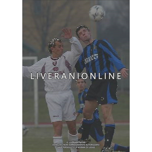 BRESSO (MI) 27/1/2004 INTER-SALERNITANA COPPA ITALIA PRIMAVERA 2003/2004 NELLA FOTO PAOLO DELLA FIORE* FOTO MARIO ROMANO/AG ALDO LIVERANI