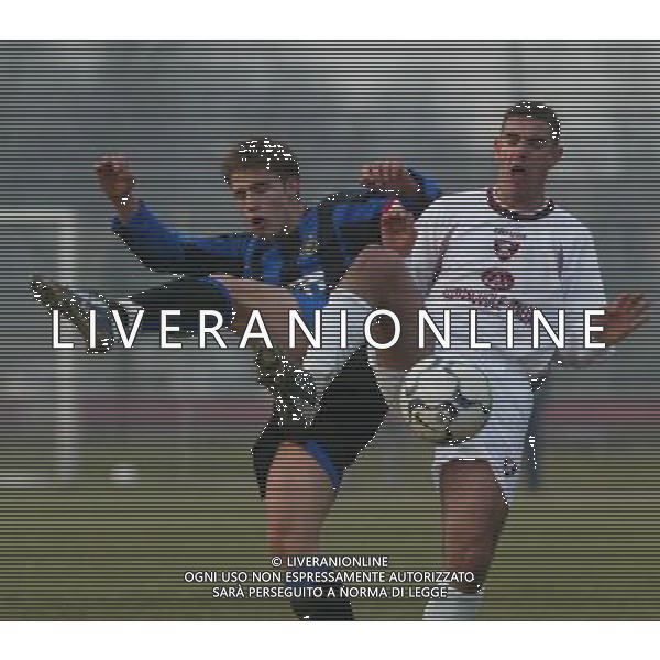 BRESSO (MI) 27/1/2004 INTER-SALERNITANA COPPA ITALIA PRIMAVERA 2003/2004 NELLA FOTO NICOLA DONAZZAN* FOTO MARIO ROMANO/AG ALDO LIVERANI