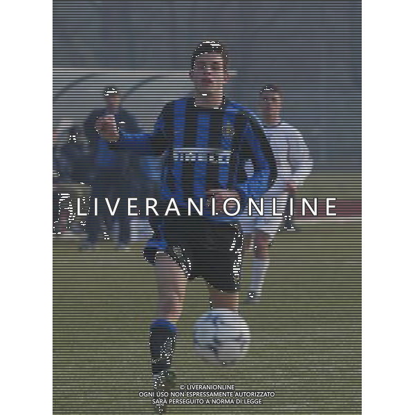 BRESSO (MI) 27/1/2004 INTER-SALERNITANA COPPA ITALIA PRIMAVERA 2003/2004 NELLA FOTO RICCARDO MEGGIORINI* FOTO MARIO ROMANO/AG ALDO LIVERANI