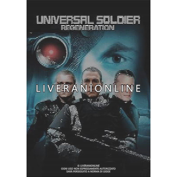 FILM Universal soldier: Regeneration 2010 NELLA FOTO Locandina AG ALDO LIVERANI