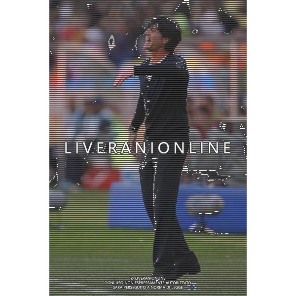 calcio 18.06.2010 fifa world cup 2010 germania serbia 2010 FIFA WORLD CUP SOUTH AFRICA, girone d Match 21, GER-SRB, Germany-Serbia, Deutschland-Serbien, nella foto Joachim LOW ph firo/ag aldo liverani sas only italy 