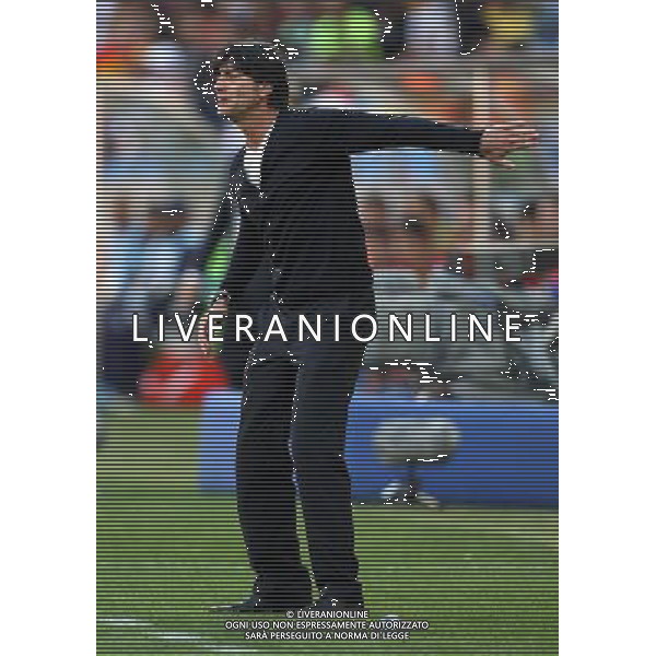 calcio 18.06.2010 fifa world cup 2010 germania serbia 2010 FIFA WORLD CUP SOUTH AFRICA, girone d Match 21, GER-SRB, Germany-Serbia, Deutschland-Serbien, nella foto Joachim LOW ph firo/ag aldo liverani sas only italy 