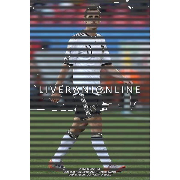 calcio 18.06.2010 fifa world cup 2010 germania serbia 2010 FIFA WORLD CUP SOUTH AFRICA, girone d Match 21, GER-SRB, Germany-Serbia, Deutschland-Serbien, nella foto klose ph firo/ag aldo liverani sas only italy 