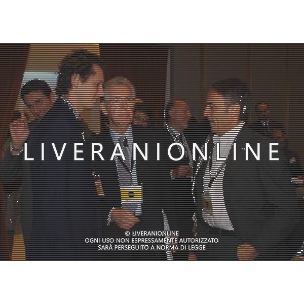 MILANO 18/6/2010 UNIVERSITA\' BOCCONI VIA ROENTGEN, UNTHINKABLE NELLA FOTO JOHN ELKANN, MARIO MONTI E NERIO ALESSANDRI ©ROMANO/AGENZIA ALDO LIVERANI SAS