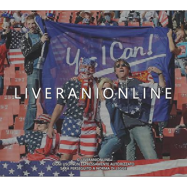 18/06/2010 johannesburg sudafrica world cup fifa 2010 SUDAFRICA CALCIO SPORT GRUPPO C: SLOVENIA - STATI UNITI MATCH 22 nella foto tifosi ph Vitez/AG ALDO LIVERANI SAS