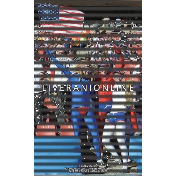 18/06/2010 johannesburg sudafrica world cup fifa 2010 SUDAFRICA CALCIO SPORT GRUPPO C: SLOVENIA - STATI UNITI MATCH 22 nella foto tifosi ph Vitez/AG ALDO LIVERANI SAS