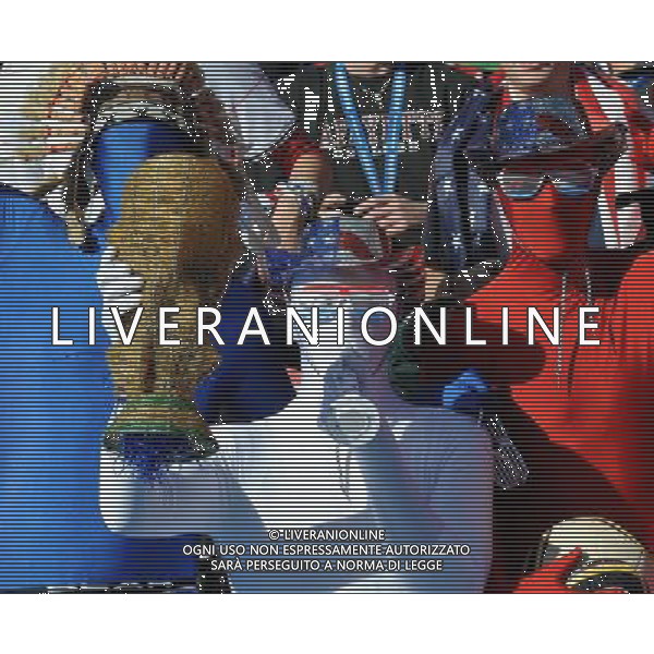 18/06/2010 johannesburg sudafrica world cup fifa 2010 SUDAFRICA CALCIO SPORT GRUPPO C: SLOVENIA - STATI UNITI MATCH 22 nella foto tifosi ph Vitez/AG ALDO LIVERANI SAS