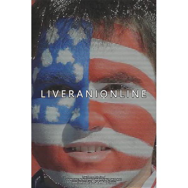 18/06/2010 johannesburg sudafrica world cup fifa 2010 SUDAFRICA CALCIO SPORT GRUPPO C: SLOVENIA - STATI UNITI MATCH 22 nella foto tifosi ph Vitez/AG ALDO LIVERANI SAS